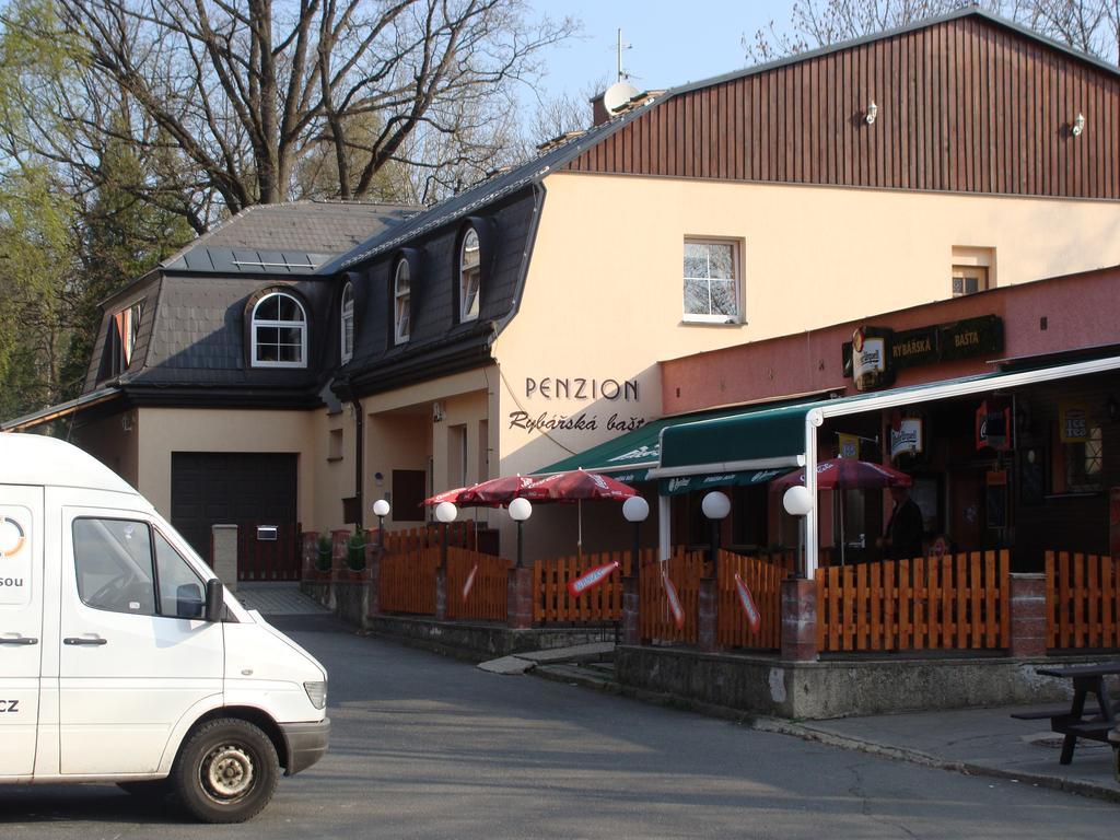 Pension Rybarska Basta Jablonec nad Nisou Exteriör bild
