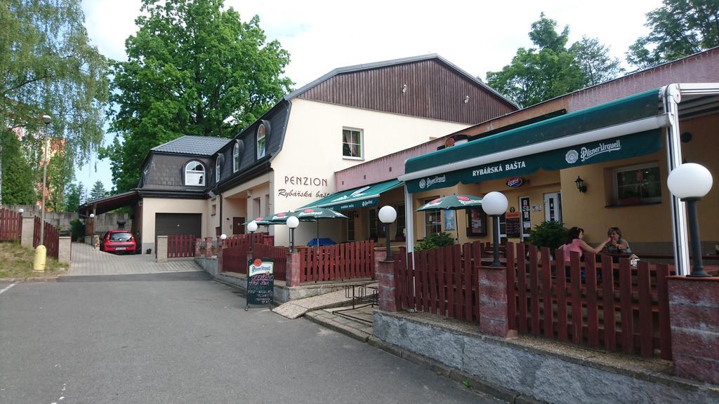 Pension Rybarska Basta Jablonec nad Nisou Exteriör bild
